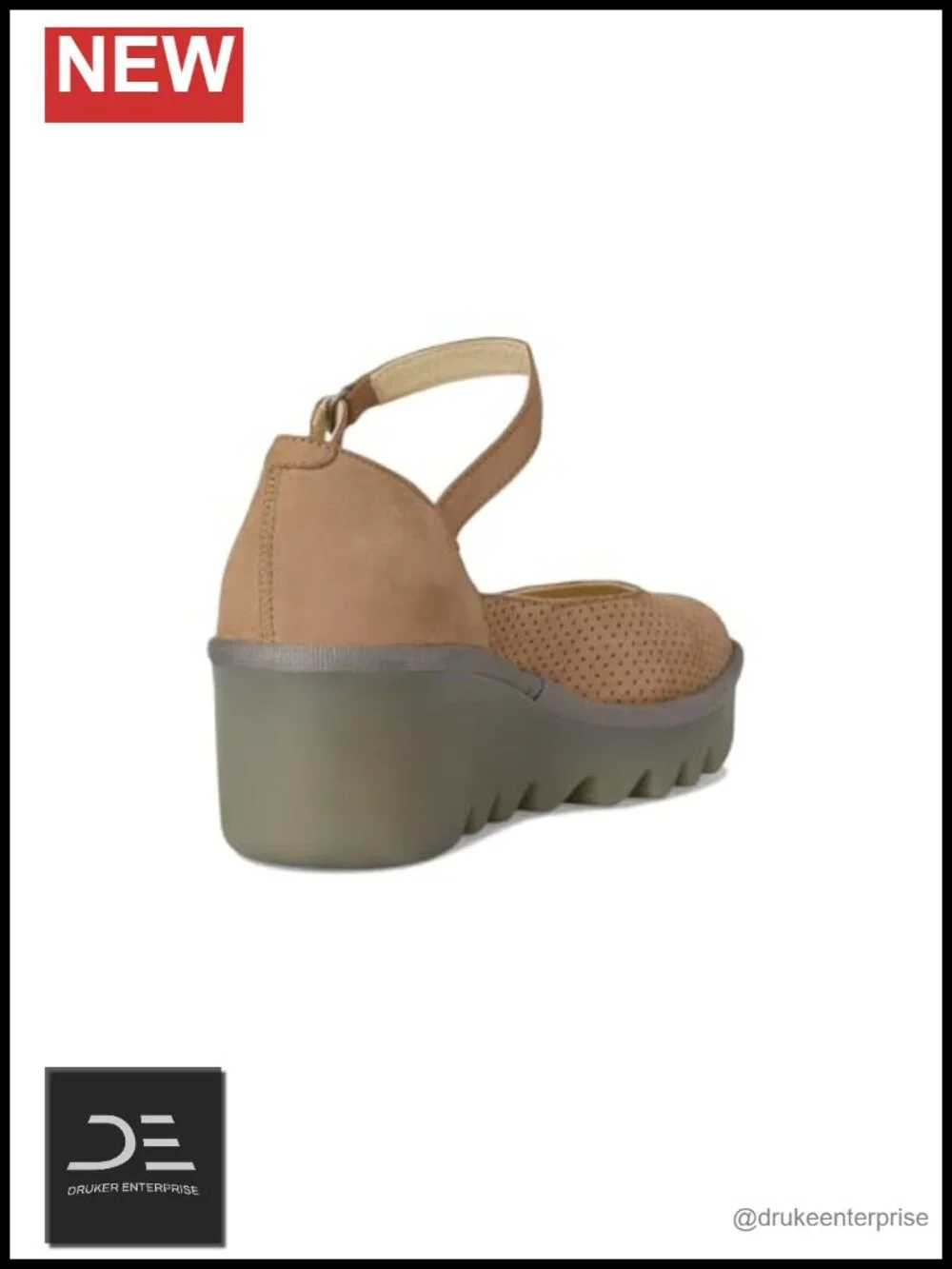 FLY London Women's Bawa581fly Suede Wedge Heel
